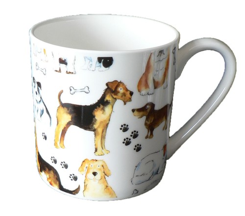 Pint 20oz bone china mug - china,