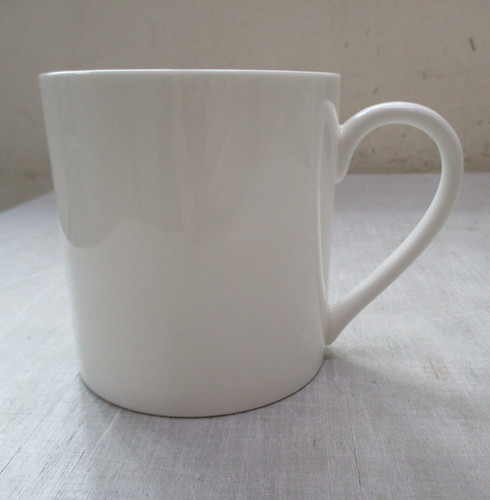 Bone china plain white - bone,