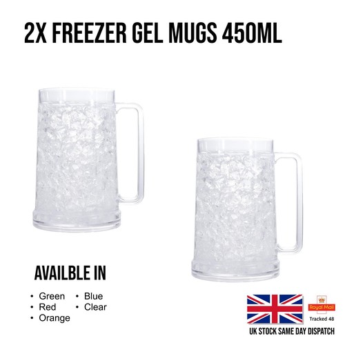 Beer pint mug freezer ice - mug,