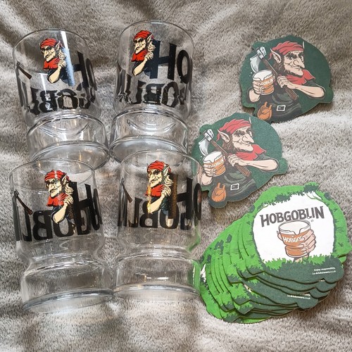New hobgoblin pint glasses - x,