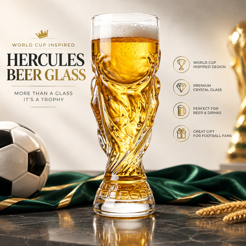 850ml beer glass trophy - trophy, style
