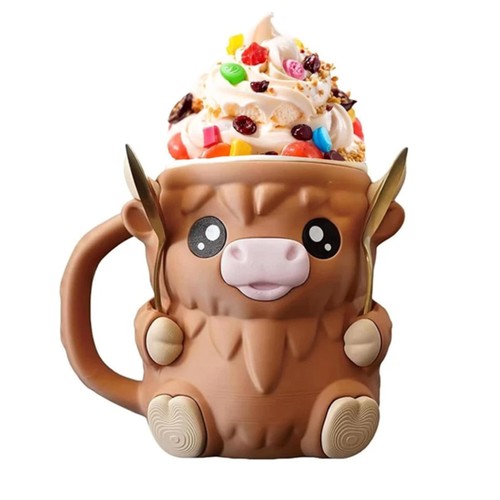 Highland cow ice - highland, pint