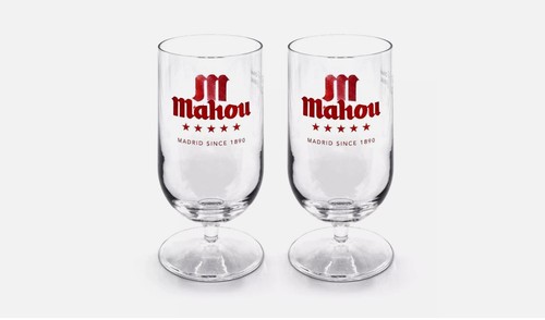 Mahou half pint 10oz - 2x,