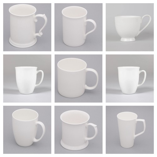White bone china - ,