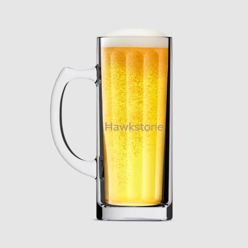 Hawkstone pint tankard glass - hawkstone,
